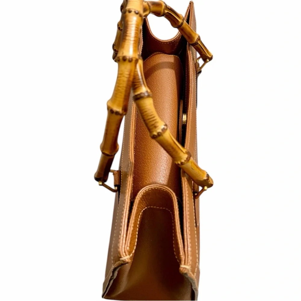 Gucci Diana Bamboo Tote Handbag – Leather - Picture 5 of 15